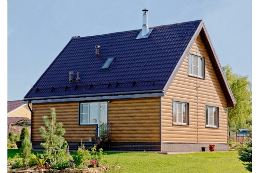 Металлочерепица классик 0,5 Satin RAL 8017 шоколад