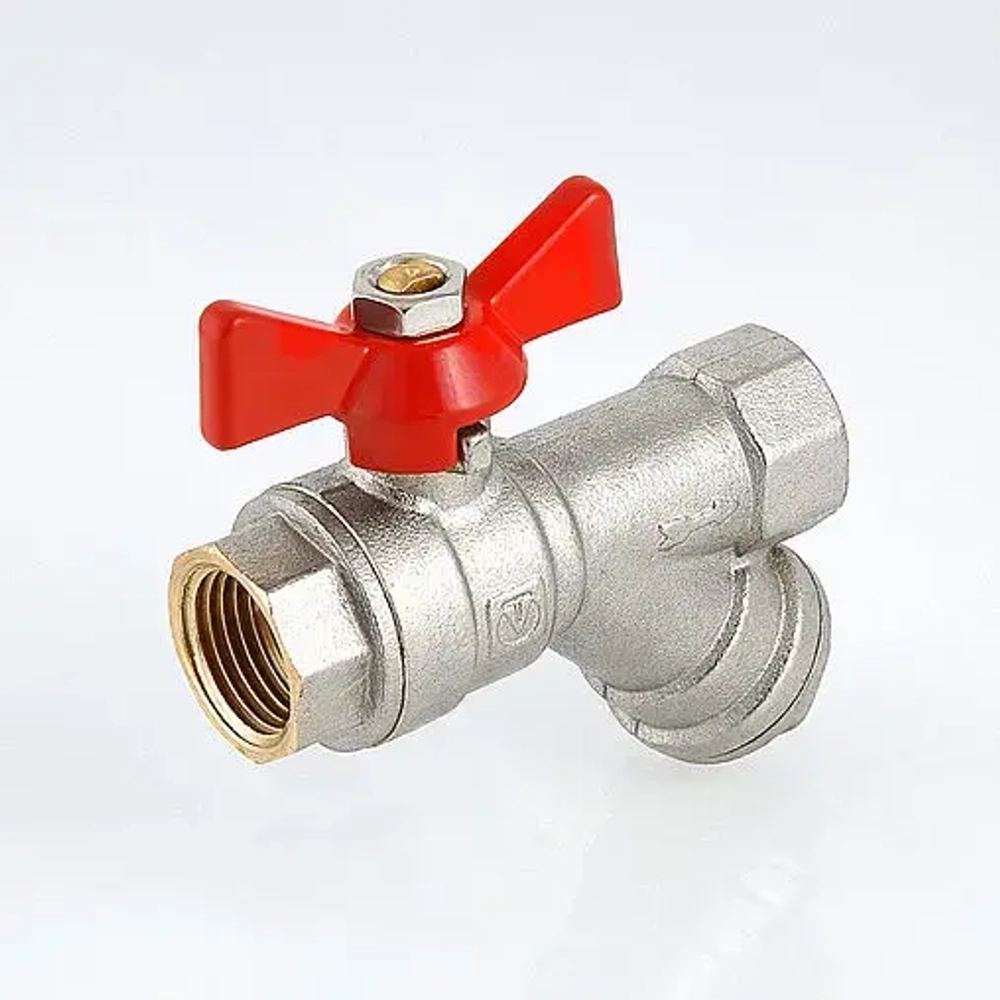 Кран шаровый с фильтром ½"в x ½"в Valtec Combi VT.293.N.04