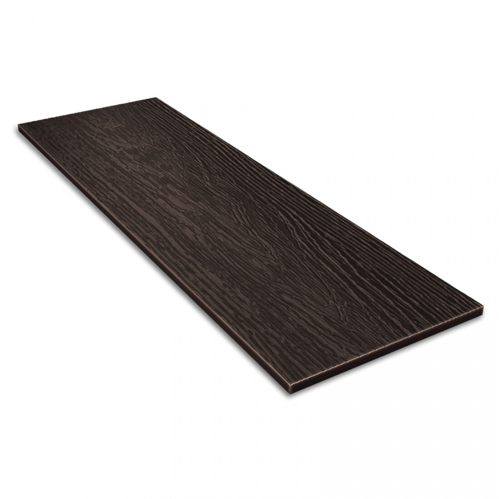 Фибросайдинг Decover Brown коричневый 3600х190х8 мм (0,684 м2), шт