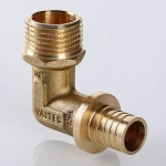 Уголок аксиальный переходной 20мм x ½"н Valtec VTm.453.BG.002004