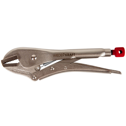 WDK-65074  Зажим плоский с фиксатором.