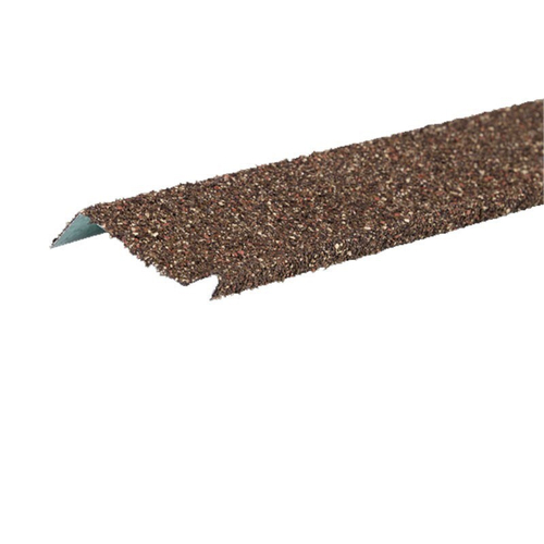 Планка примыкания с гранулятом, бронзовый 20х45х15х10 мм, 1,25 м, шт