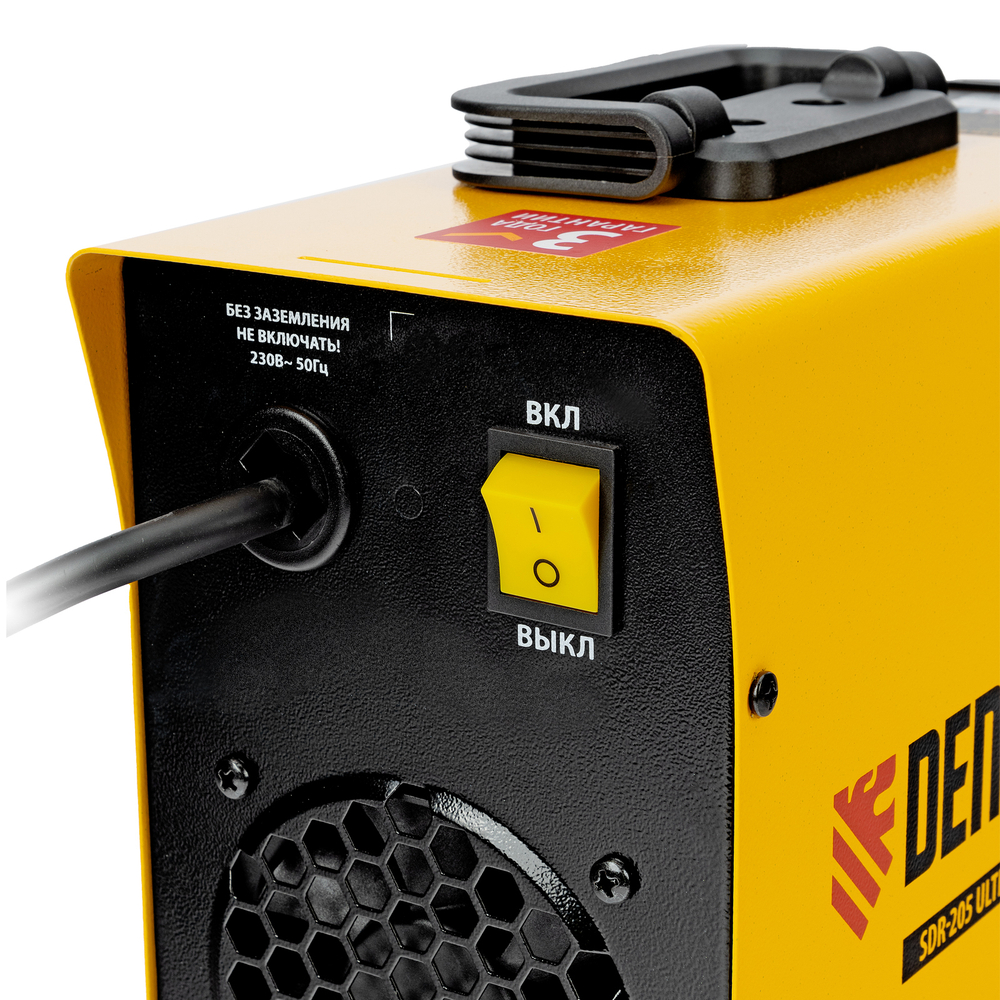 Аппарат инвертор. дуговой сварки SDR-185 Ultra, 180 А, ПВ 60% Denzel