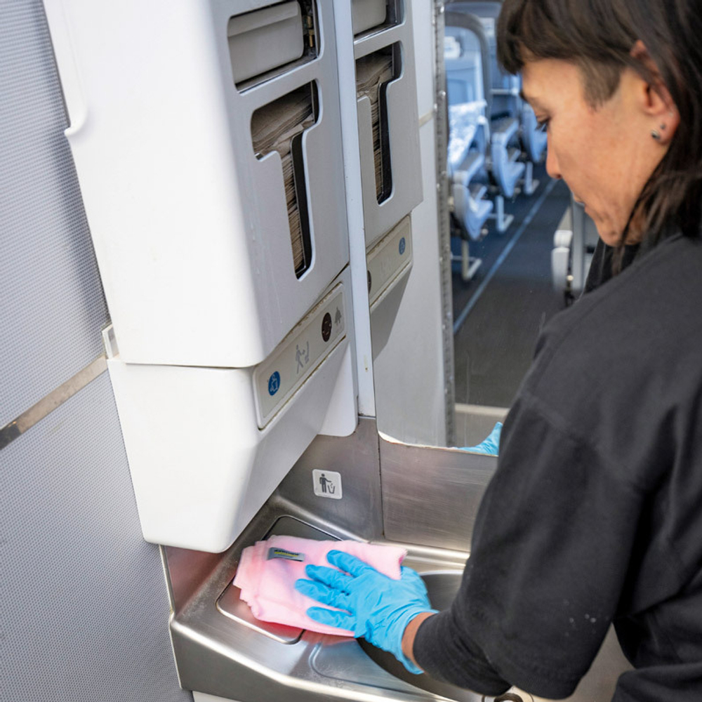 Салфетки из микроволокна Velours, розовые, 10 шт