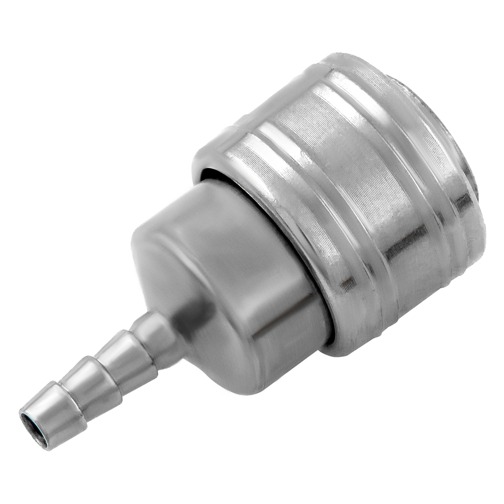 Муфта универсальная быстросъемная ("мама") 1/4, со штуцером "елка" под шланг 6 мм, 2 шт, Stels