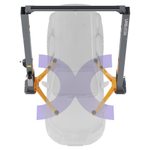 WDK-529 (GRAY) Подъемник гидравлический 4 тонны, двухст., верх. синхр., 380В (СЕРЫЙ)