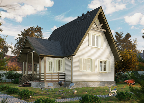 Ламинированная черепица Серия Dragon Europa, серый