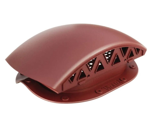 Вентилятор подкровельного пространства для металлочерепицы, черепаха 352/250/115 красное вино RAL 3005