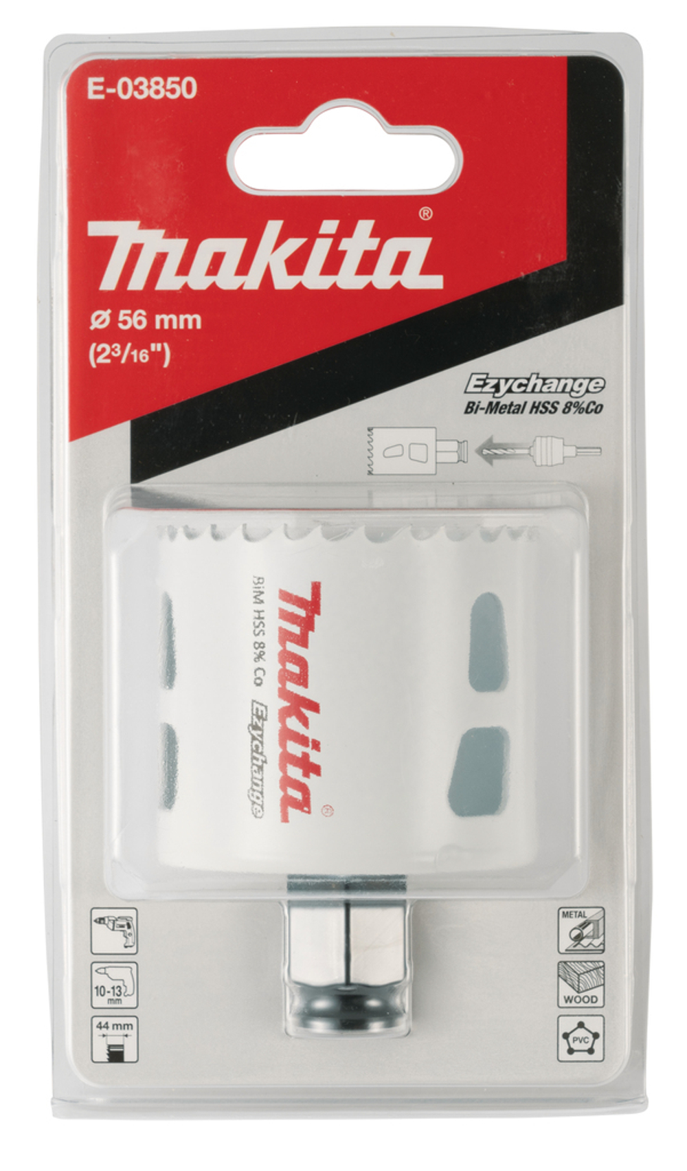 Коронка BiM, 56x44 мм Ezychange Makita E-03850