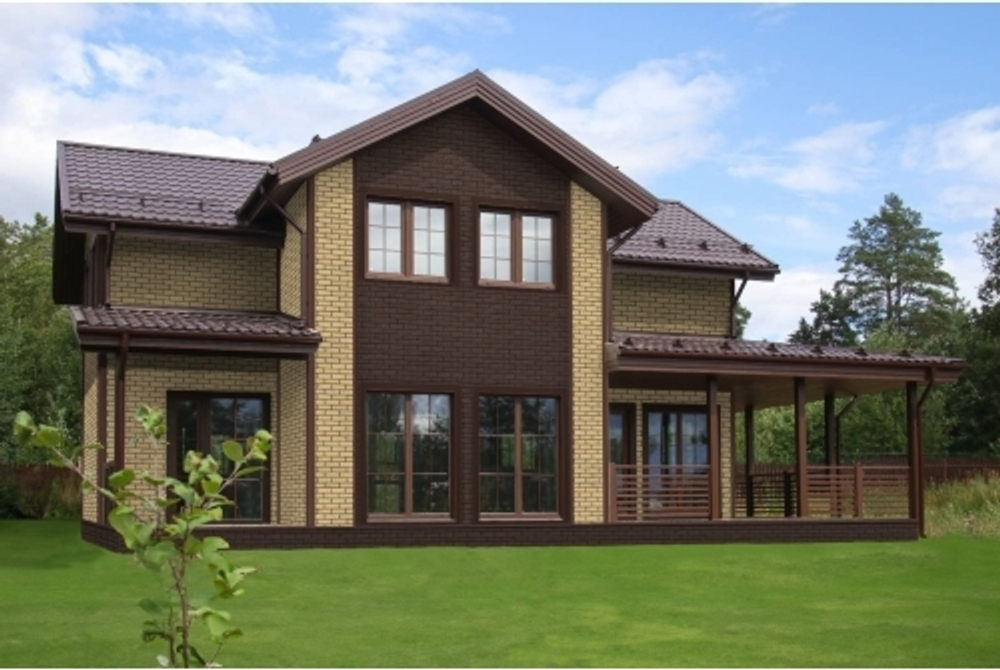 Металлочерепица классик 0,5 Satin RAL 8017 шоколад