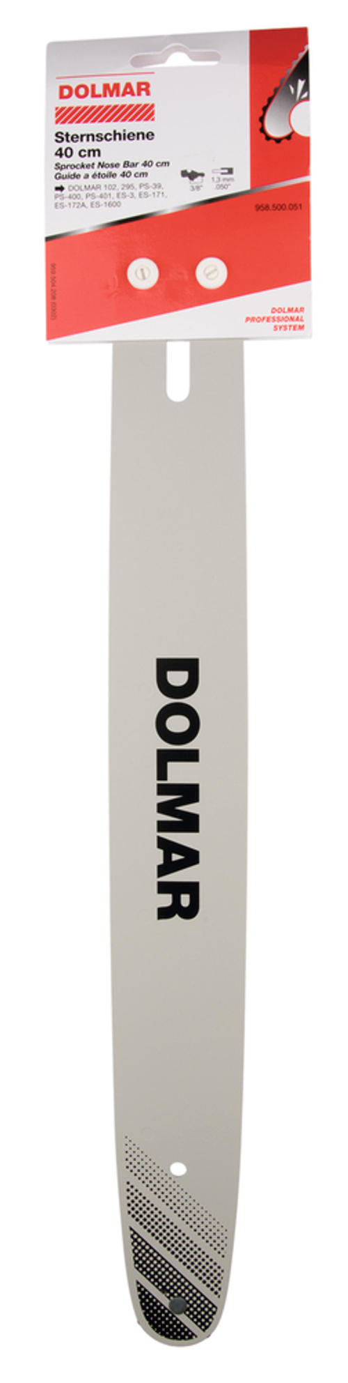 Шина, длина 40 см/16, шаг 3/8, паз 1.1мм, SN, M-L, 56 Makita 958500051