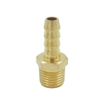 OPT-72008HHM Штуцер пневматический ёлочка, внешняя резьба 1/4", 8 мм