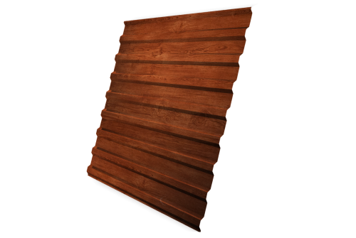 Профнастил C20B 0,45 Print Elite Rowan TwinColor