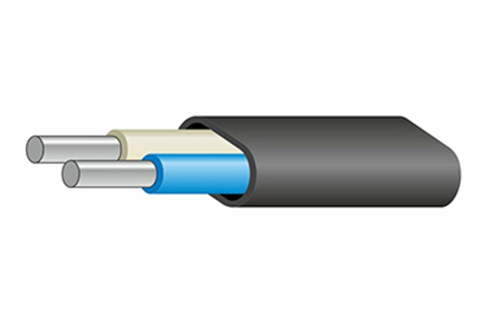 Кабель силовой АВВГ-Пнг(А)-LS 2х4ок(N)-0,66 (ГОСТ 31996-2012) (бухта 100м) Металлист