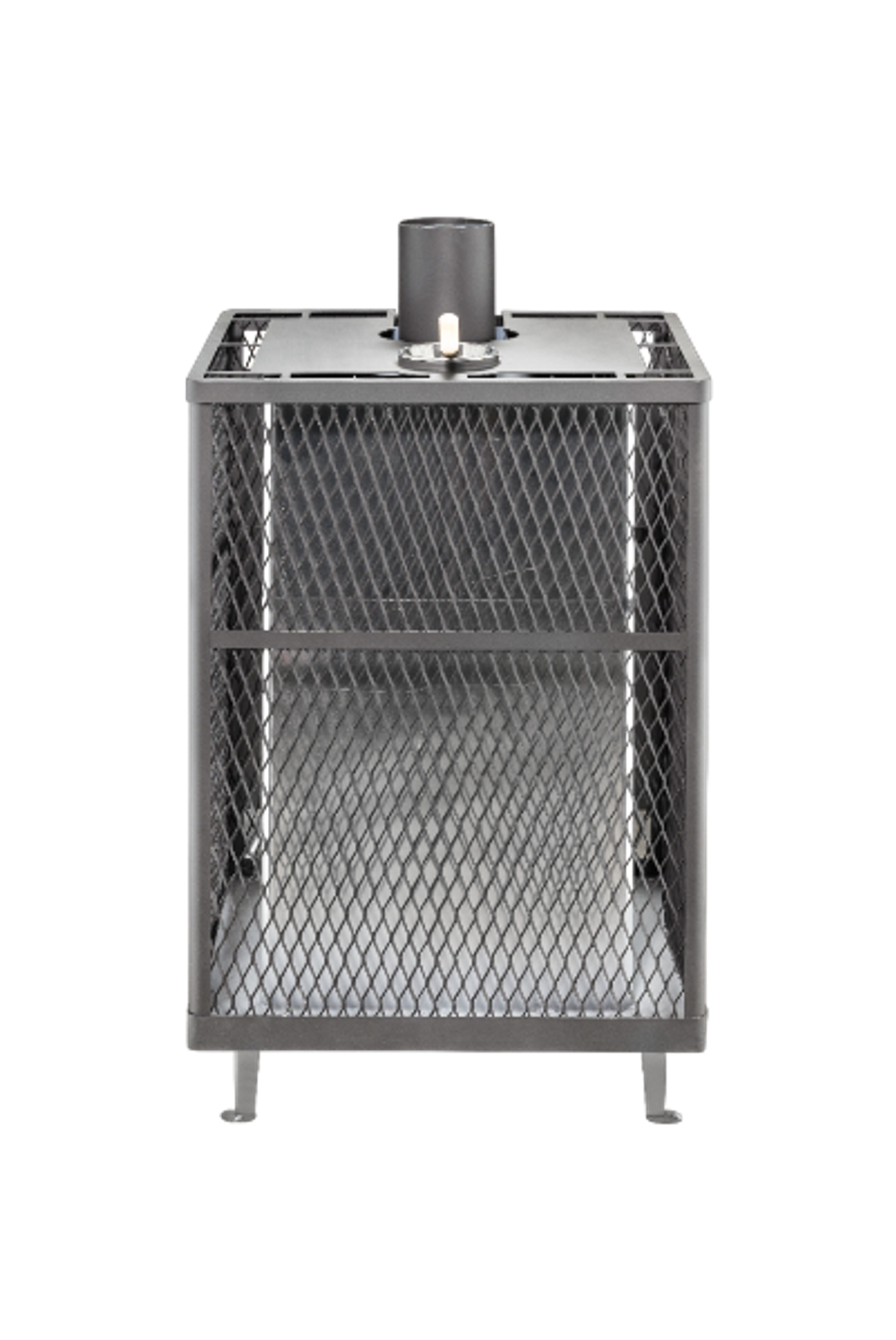 Печь для бани "Квадра" в сетке