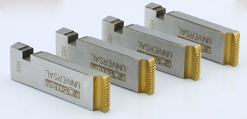 Плашки резьбонарезные BSPT 1-2 (HSS-TiN)