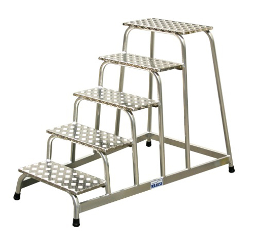 Монтажная подставка, 5 ступеньки, алюм.