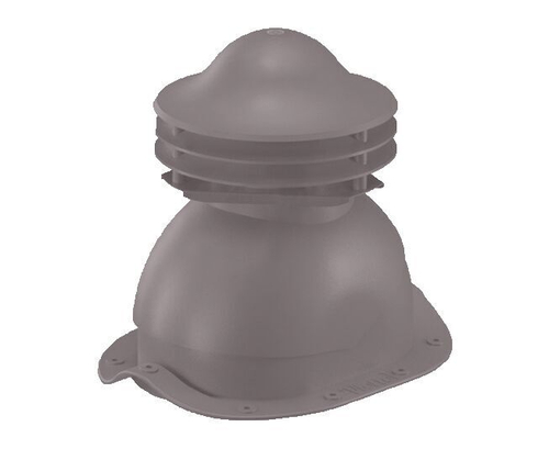 Универсальный выход вентиляции для металлочерепицы 352\250\293 коричневый RAL 8019