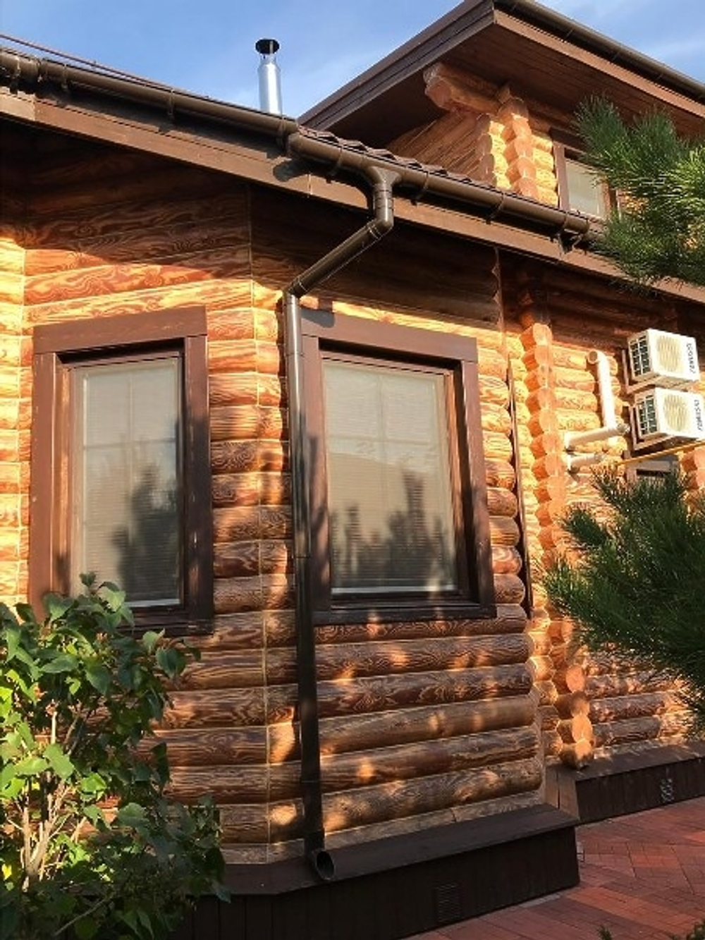 Кронштейн желоба Lux, шоколад