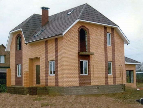 Кирпич силикатный Симат утолщенный пустотелый светло-бежевый