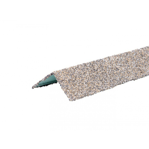 Внешний угол металлический ТехноНиколь Hauberk Серо-бежевый 1250х50х50 мм, шт