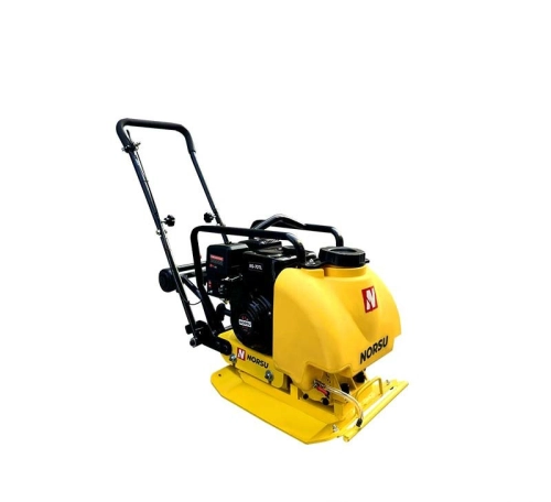 Виброплита бензиновая прямоходная (колесный комплект, бак для воды) NORSU RF-70TL