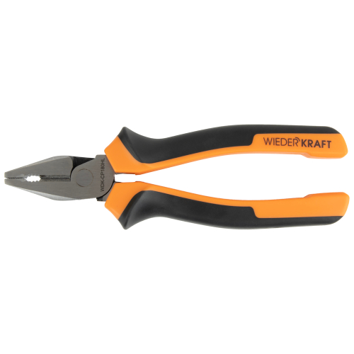 WDK-CP180HL Плоскогубцы с двухкомпонентной рукоятью, 180 мм.