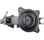 Слесарные тиски GRIFF 150 мм, серия PRO, поворотные, стальные, с наковальней 17кг g164030