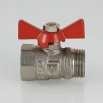 Кран шаровый ½"в x ½"н Valtec Compact VT.093.N.04