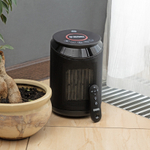 Тепловентилятор электрический керамический DTFC-2000, пульт, 3 режима, вентилятор, нагрев 1000/2000 Вт Denzel