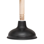 Вантуз для удаления засоров "Классик", деревянная ручка 48 см