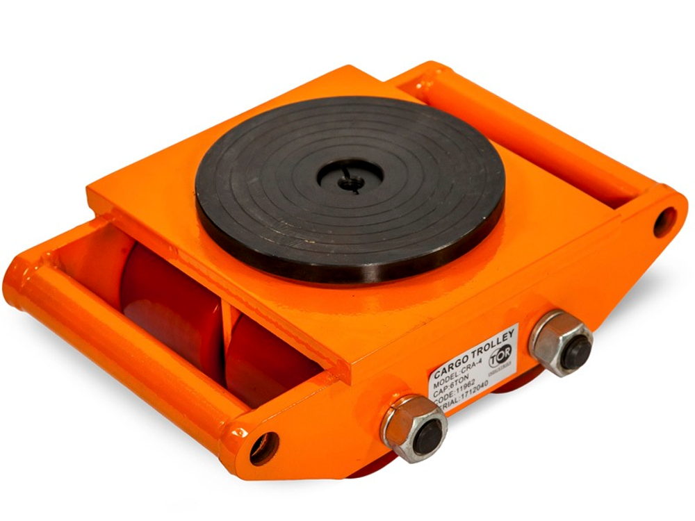 Роликовая платформа поворотная TOR CRA-9 г/п 15 т (N) (без ручки)*