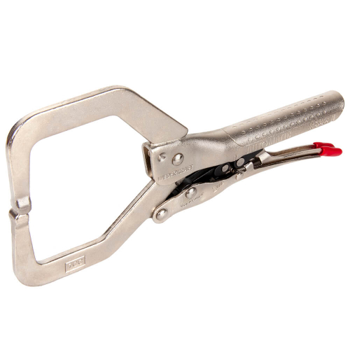 WDK-65152AUTO Зажим автоматический закругленный с фиксатором. Струбцины сварочные.