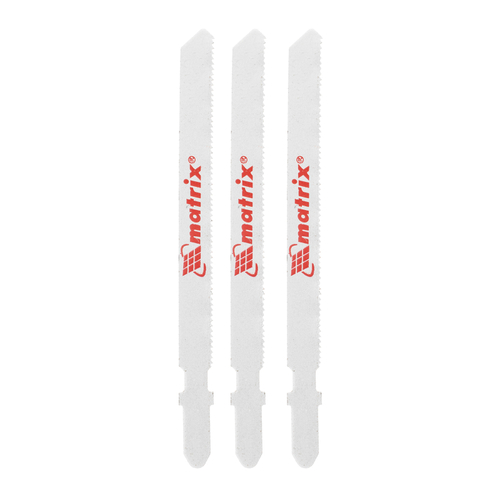 Полотна для электролобзика по металлу, 3 шт, 75 х 1.2 мм, BIM, EU- хвостовик Matrix