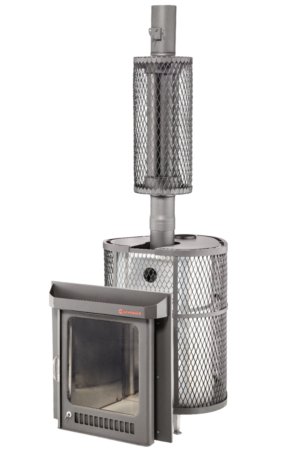 Печь для бани "Оптима" в сетке