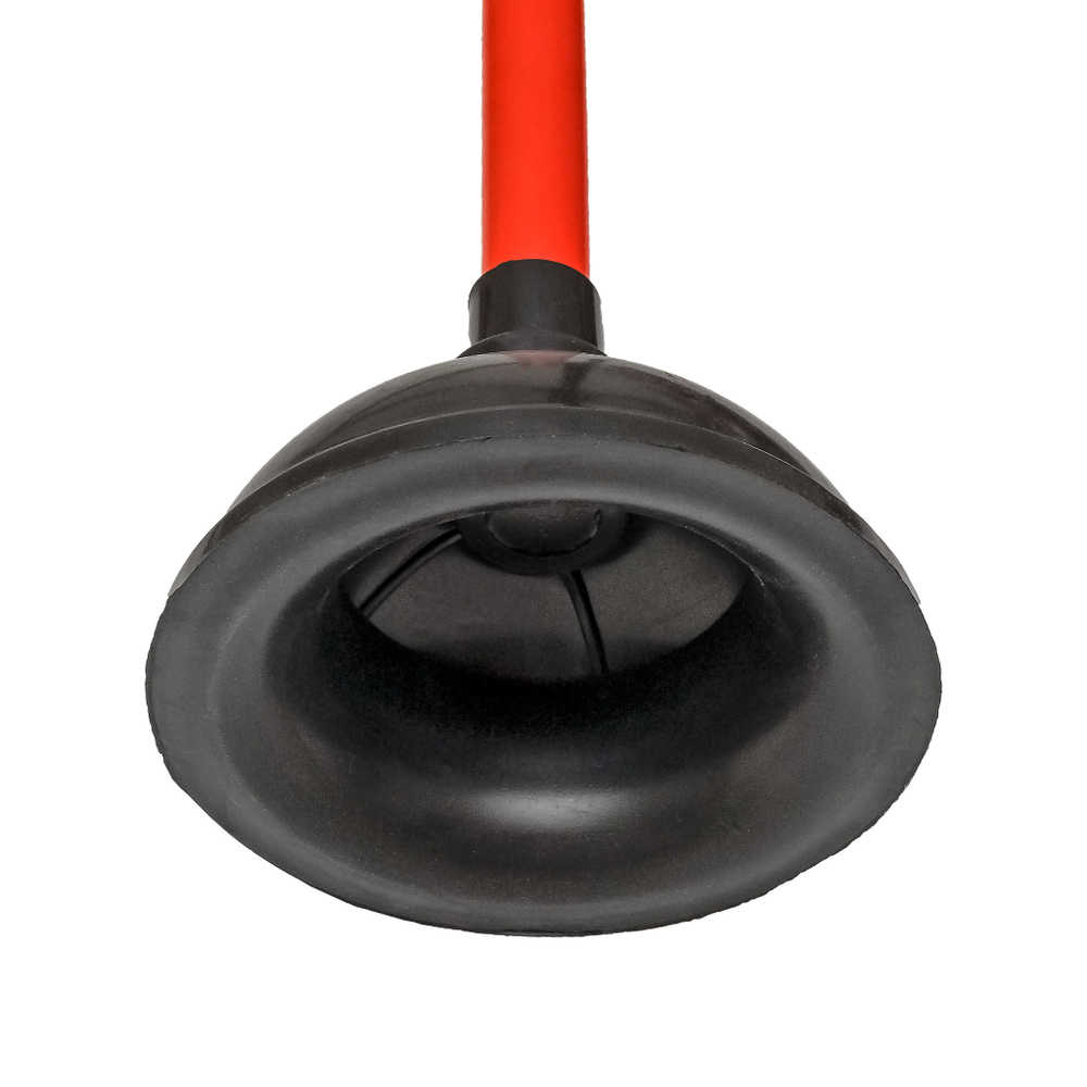 Вантуз для удаления засоров "Классик", пластиковая ручка 48 см