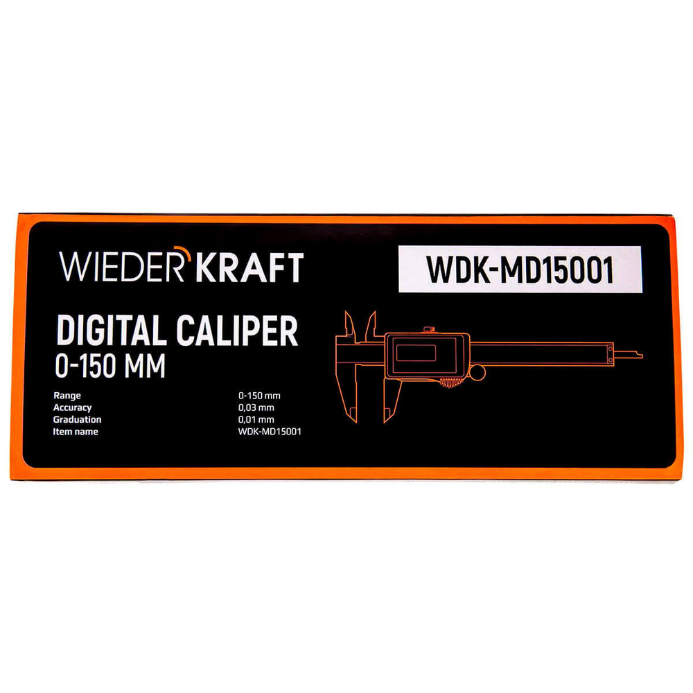 Штангенциркуль цифровой WDK-MD15001
