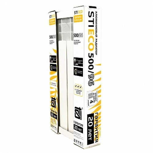 Радиатор алюминиевый STI ECO RUS AL 500/96 4 сек.