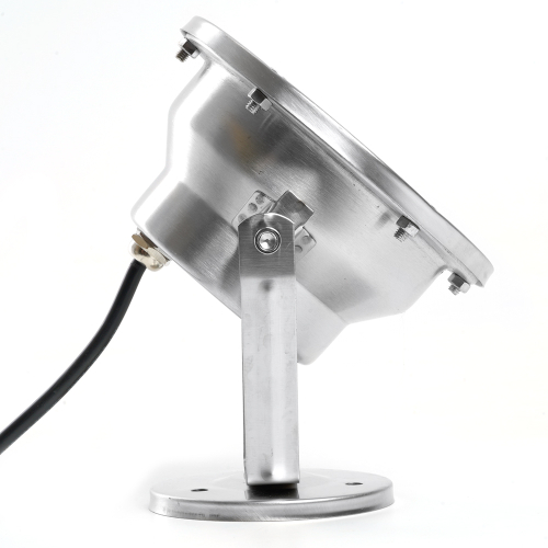 Светодиодный прожектор подводный Feron LL-824, 9W, AC24V, низковольтный, 6400K, металлик, 143*75*170mm, IP68 48458