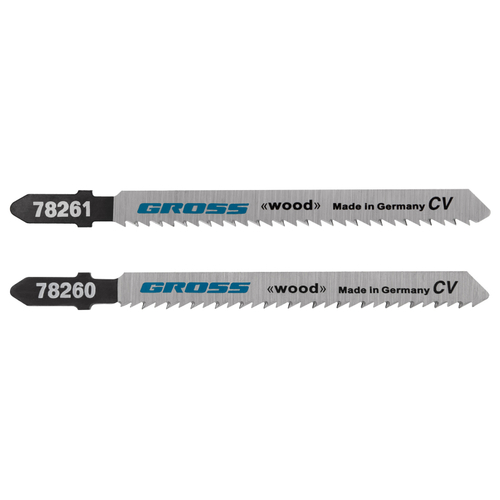 Набор полотен для электролобзика по дереву, 2 шт, (T101B+T101BR) Gross