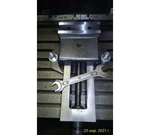 Станочные тиски 140мм, поворотные, с открытым винтом, серия QB GRIFF b241201