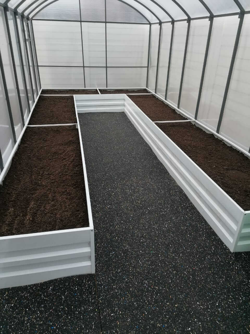 Межгрядочныеные дорожки 60 см водонепроницаемые из 60мм резиновой крошки за м.пог