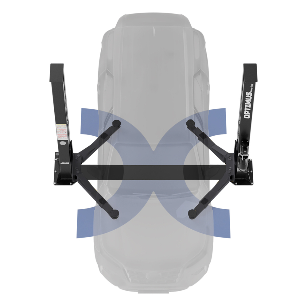 SF-OPT-4T/220 Подъемник двухстоечный с нижней синхронизацией 4 тонны, двухст. разбл., 220В