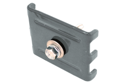 Крепление Скоба и саморез 5,5х32 RAL 7040