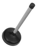 Вантуз для удаления засоров "Классик" 30 см, пластик рукоятка, резин чаша 0,45 л для ванн и унитазов