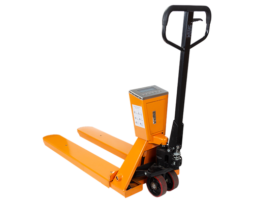 Тележка гидравлическая с электронными весами CBY-CW2.5T (г/п 2.5тн, L=1150мм, B=550мм)