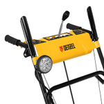 Бензиновая снегоуборочная машина SBM 610, 212 cc, ручной старт, фара Denzel