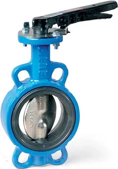 Затвор дисковый поворотный межфланцевый Ду100 Ру16 FAF Valve 3550100