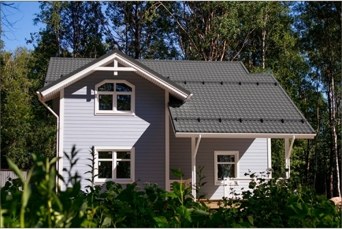 Металлочерепица классик 0,5 Satin RAL 7004 сигнальный серый