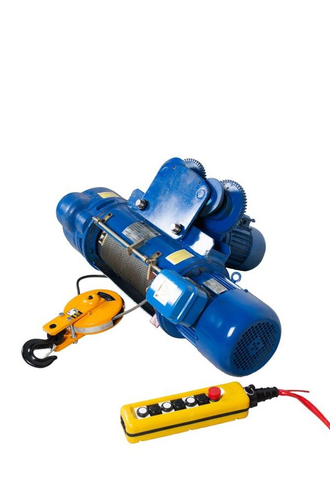 Таль передвижная 5т 6м 380В электрическая канатная TOR CD BASE